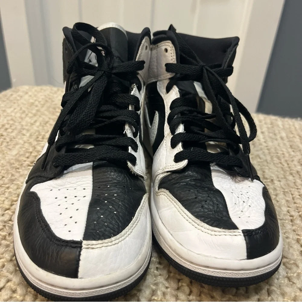 NikeAir Jordan 1 Mid SE Homage Black White DR0501-101 W Size‎ 8 YS